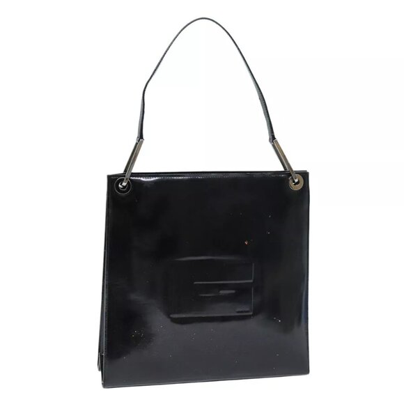 GUCCI Shoulder Bag Patent leather Black - Picture 4 of 16